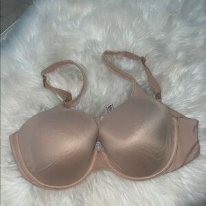 Victoria's Secret Tan T-Shirt Bra with Adjustable Straps